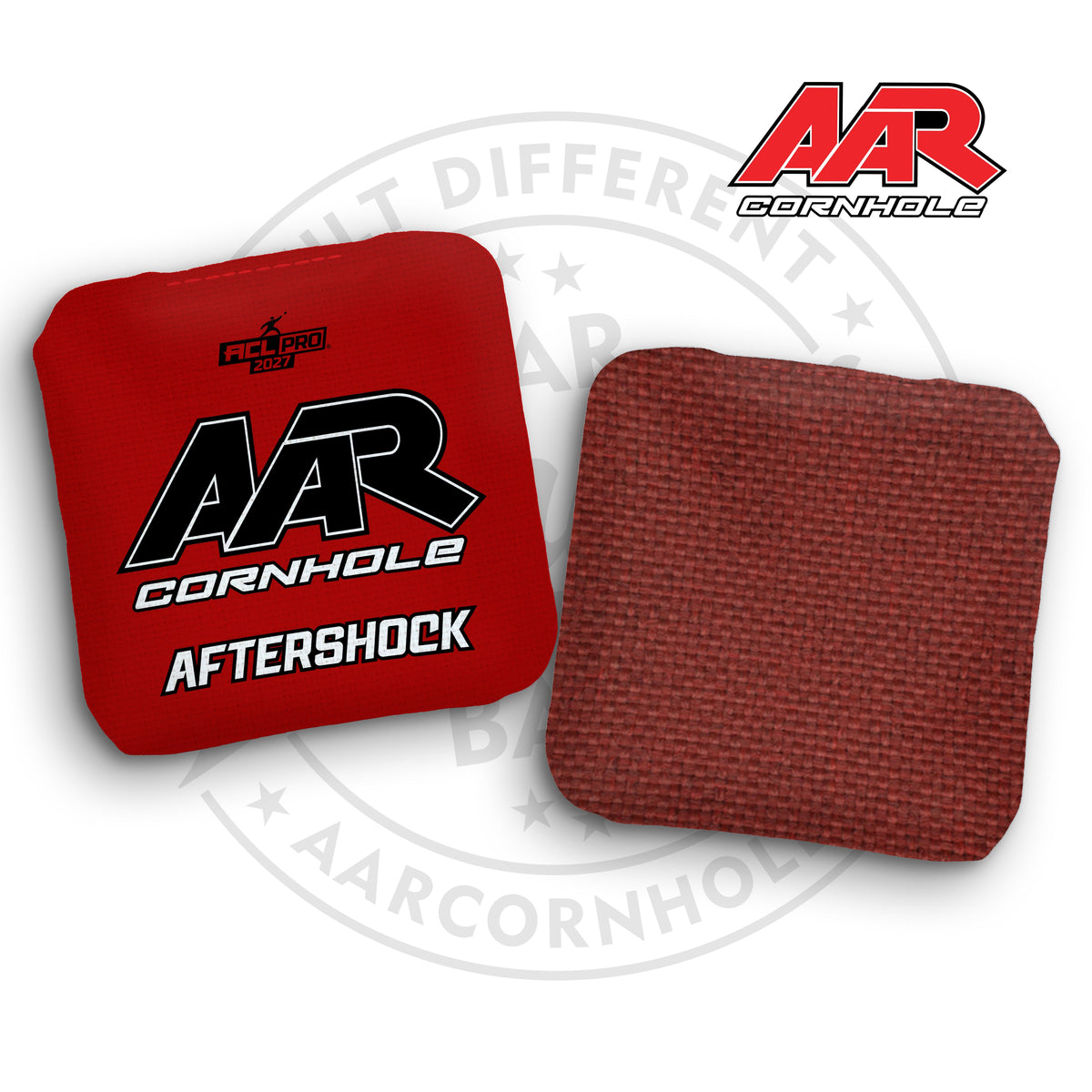 2027 AAR Aftershock Cornhole Bags - Solid Edition - ACL Pro Stamped - SET OF 4