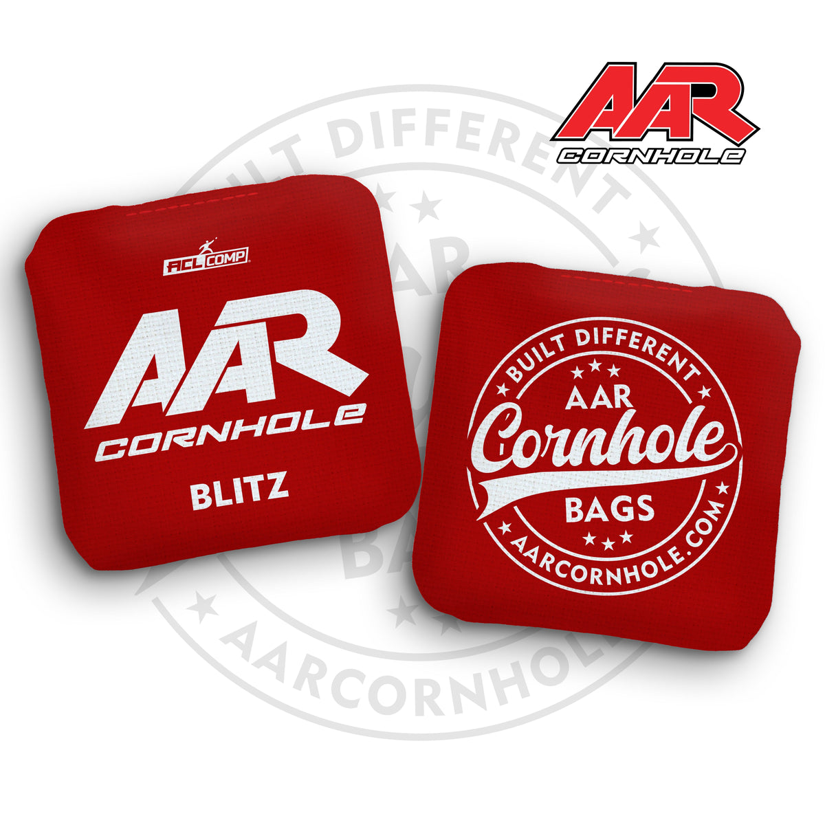 2027 AAR Blitz Cornhole Bags - Broadcast Edition - ACL Comp Stamped - SET OF 4