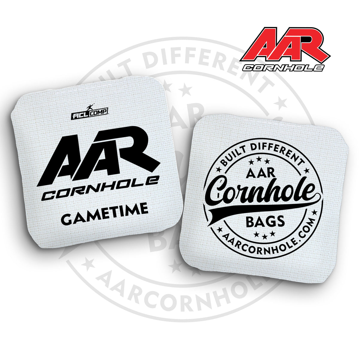 2027 AAR Gametime Cornhole Bags - Broadcast Edition - ACL Comp Stamped - SET OF 4