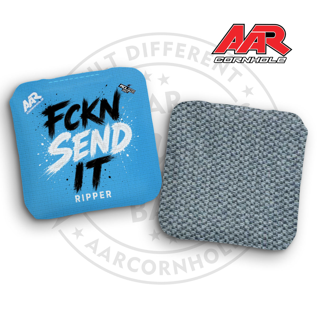 2027 AAR Ripper Cornhole Bags - FCKN SEND IT Edition - ACL Pro Stamped - SET OF 4