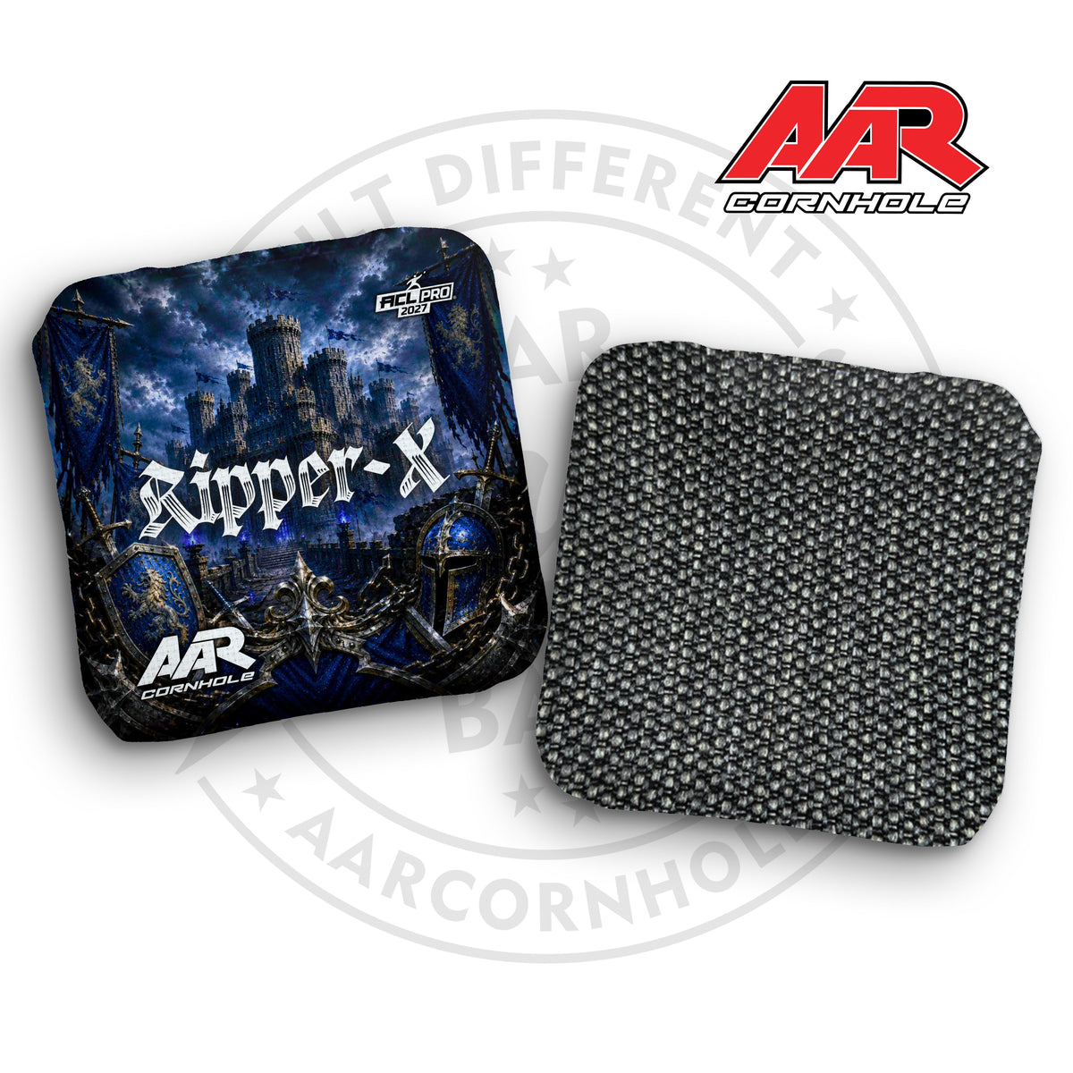 2027 AAR Ripper-X Cornhole Bags - Medieval Edition - ACL Pro Stamped - SET OF 4