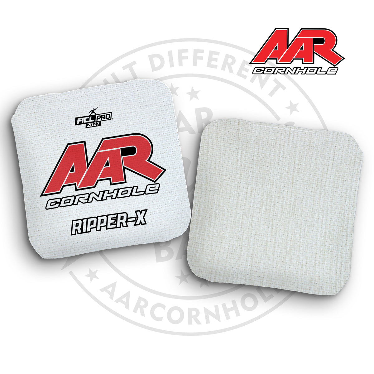 2027 AAR Ripper-X Cornhole Bags - Solid Edition - ACL Pro Stamped - SET OF 4