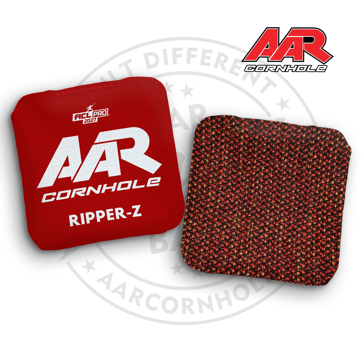 2027 AAR Ripper-Z Cornhole Bags - Broadcast Edition - ACL Pro Stamped - SET OF 4