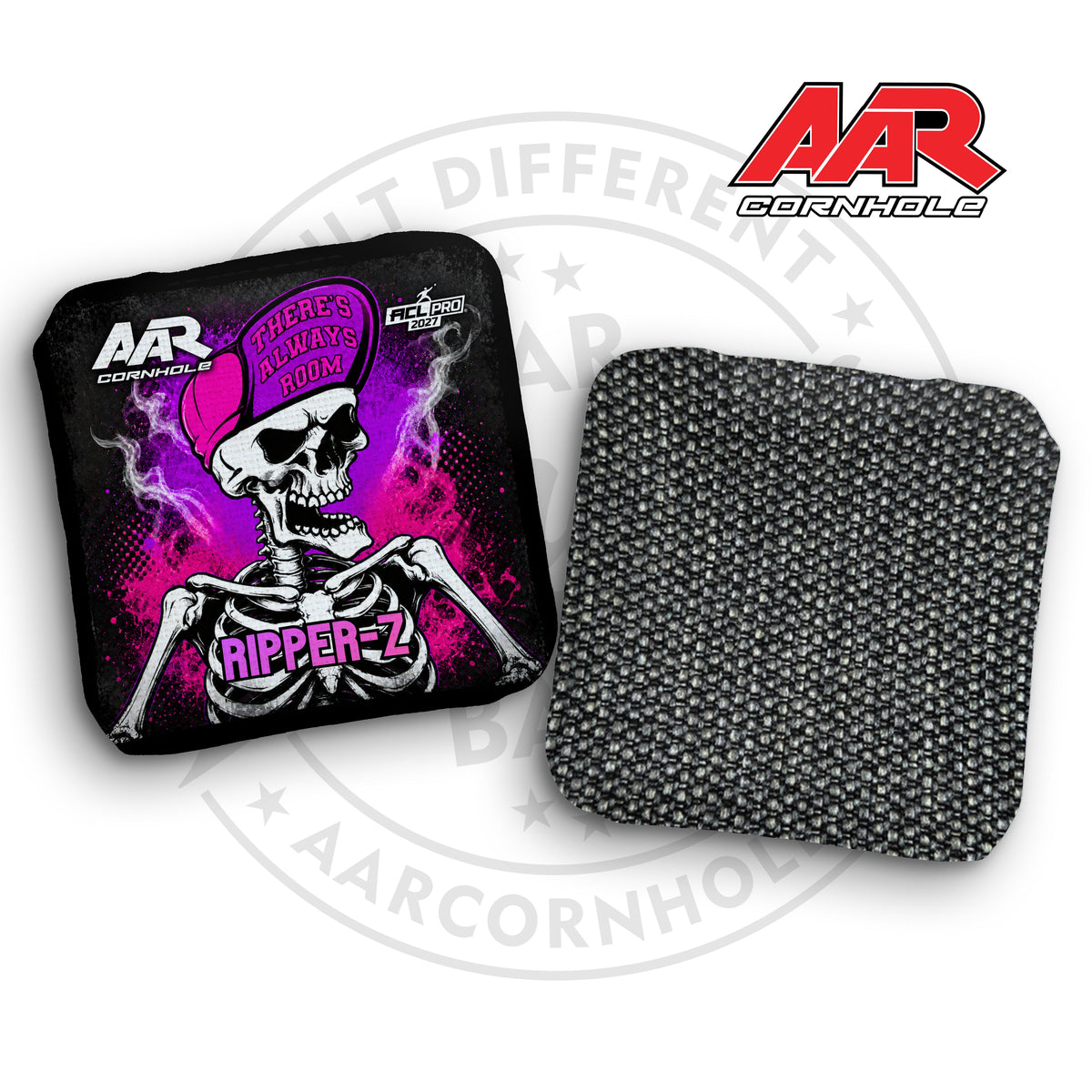 2027 AAR Ripper-Z Cornhole Bags - Skeleton Edition - ACL Pro Stamped - SET OF 4