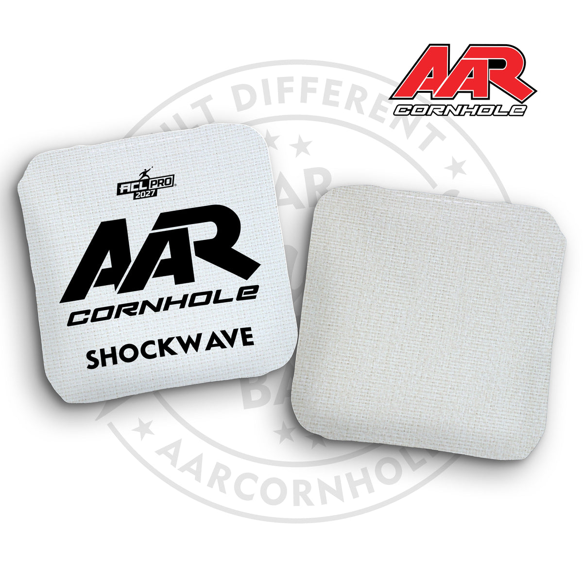 2027 AAR Shockwave Cornhole Bags - Broadcast Edition - ACL Pro Stamped - SET OF 4