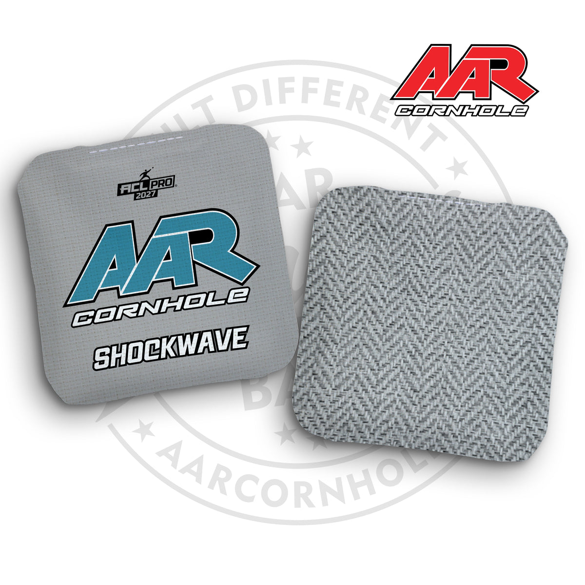 2027 AAR Shockwave Cornhole Bags - Solid Edition - ACL Pro Stamped - SET OF 4