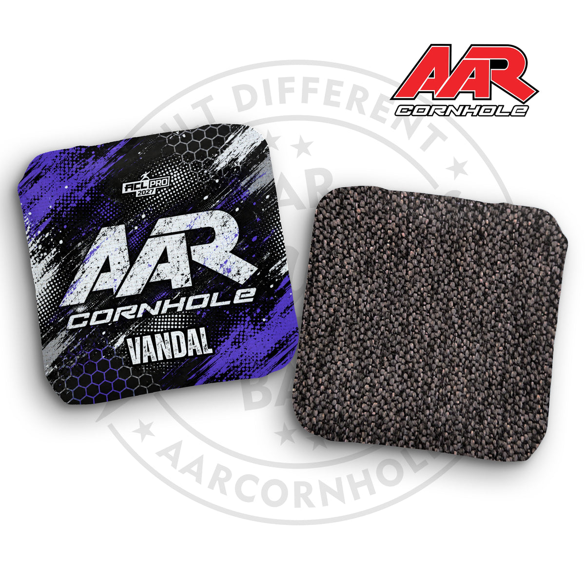 2027 AAR Vandal Cornhole Bags - Halftone Grunge Edition - ACL Pro Stamped - SET OF 4