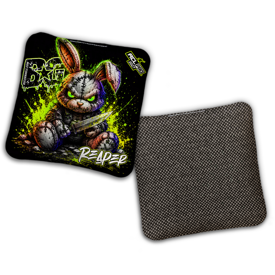 2027 ACL - BG Multiple Bag Models "BAD BUNNY" - Pro Stamped Cornhole Bags - SET OF 4 BAGS
