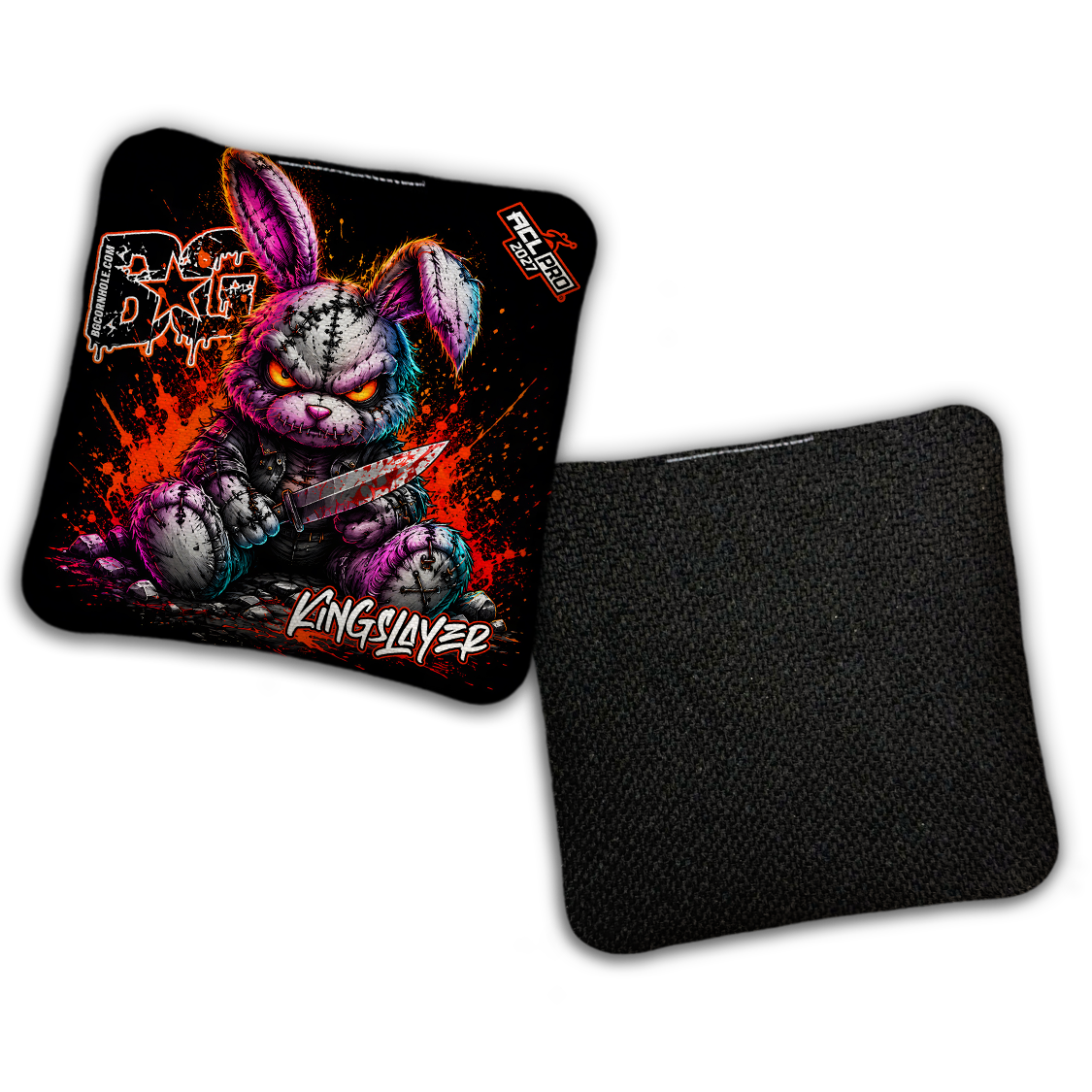 2027 ACL - BG Multiple Bag Models "BAD BUNNY" - Pro Stamped Cornhole Bags - SET OF 4 BAGS