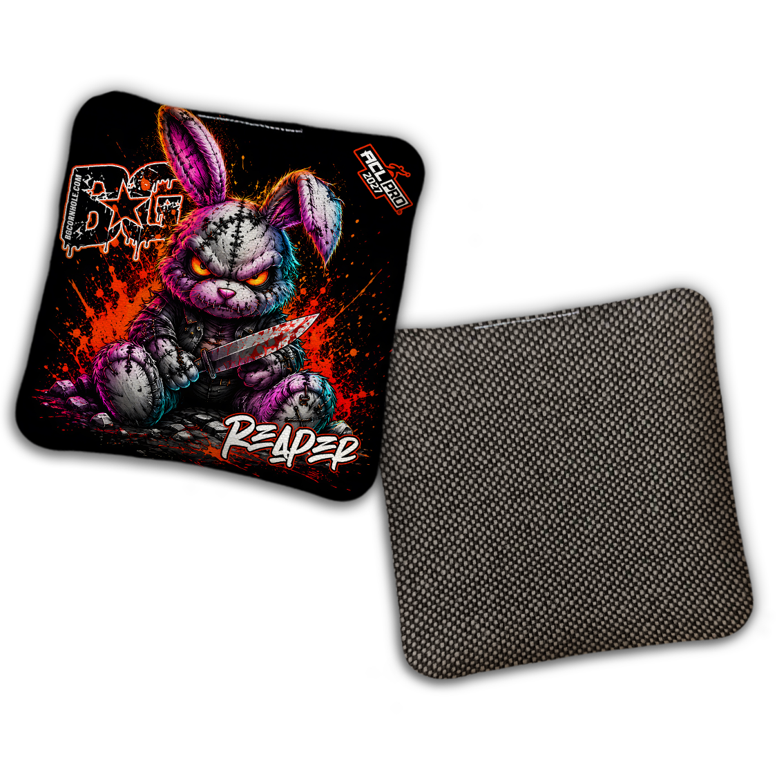 2027 ACL - BG Multiple Bag Models "BAD BUNNY" - Pro Stamped Cornhole Bags - SET OF 4 BAGS