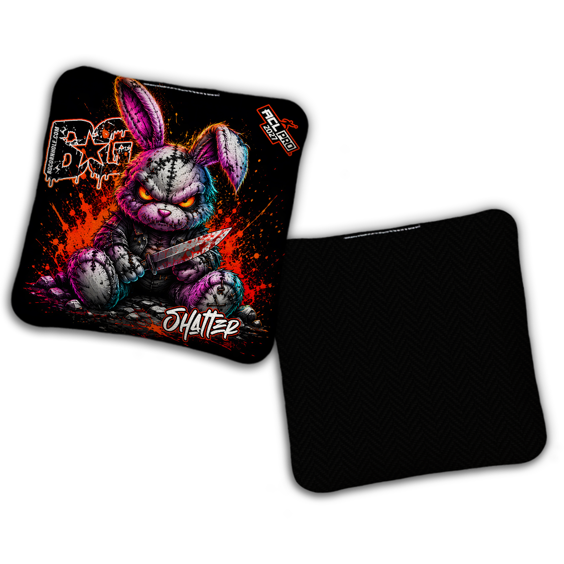 2027 ACL - BG Multiple Bag Models "BAD BUNNY" - Pro Stamped Cornhole Bags - SET OF 4 BAGS
