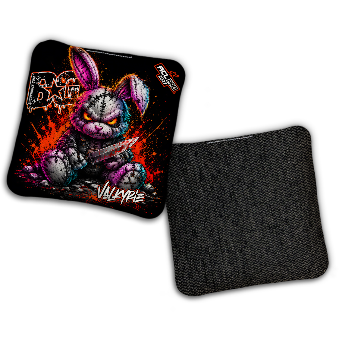 2027 ACL - BG Multiple Bag Models "BAD BUNNY" - Pro Stamped Cornhole Bags - SET OF 4 BAGS
