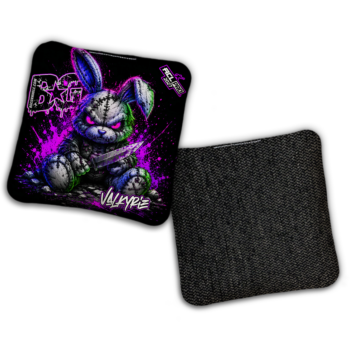 2027 ACL - BG Multiple Bag Models "BAD BUNNY" - Pro Stamped Cornhole Bags - SET OF 4 BAGS