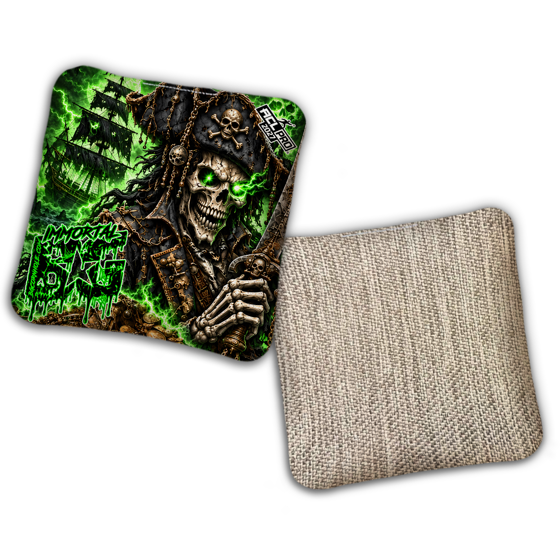 2027 ACL - BG Multiple Bag Models "Bounty Hunter" - Pro Stamped Cornhole Bags - SET OF 4 BAGS