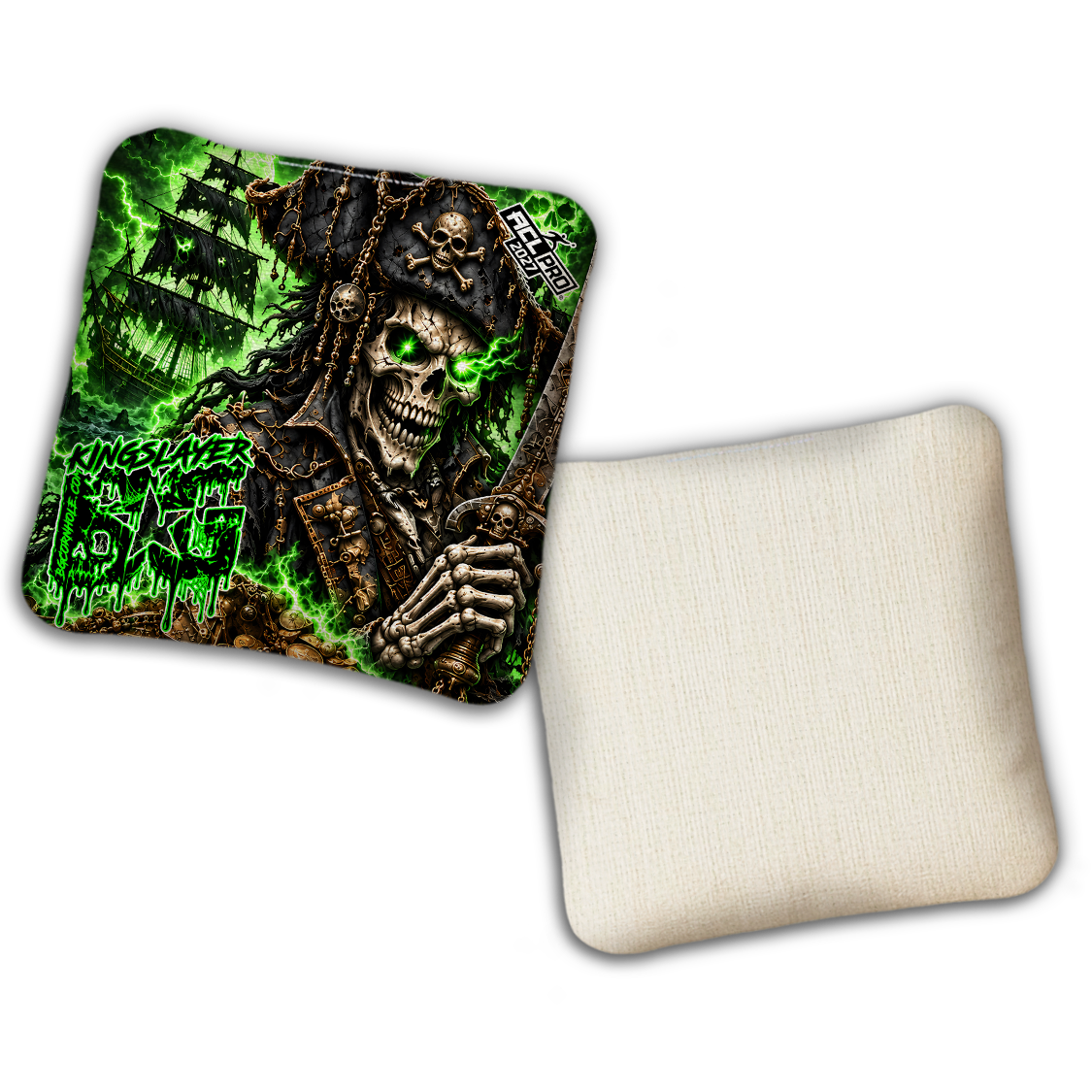 2027 ACL - BG Multiple Bag Models "Bounty Hunter" - Pro Stamped Cornhole Bags - SET OF 4 BAGS