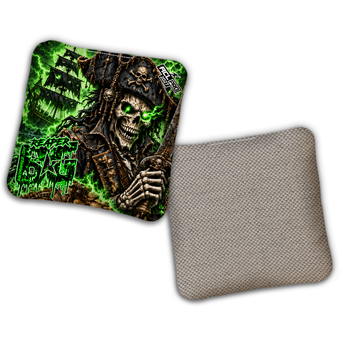 2027 ACL - BG Multiple Bag Models "Bounty Hunter" - Pro Stamped Cornhole Bags - SET OF 4 BAGS