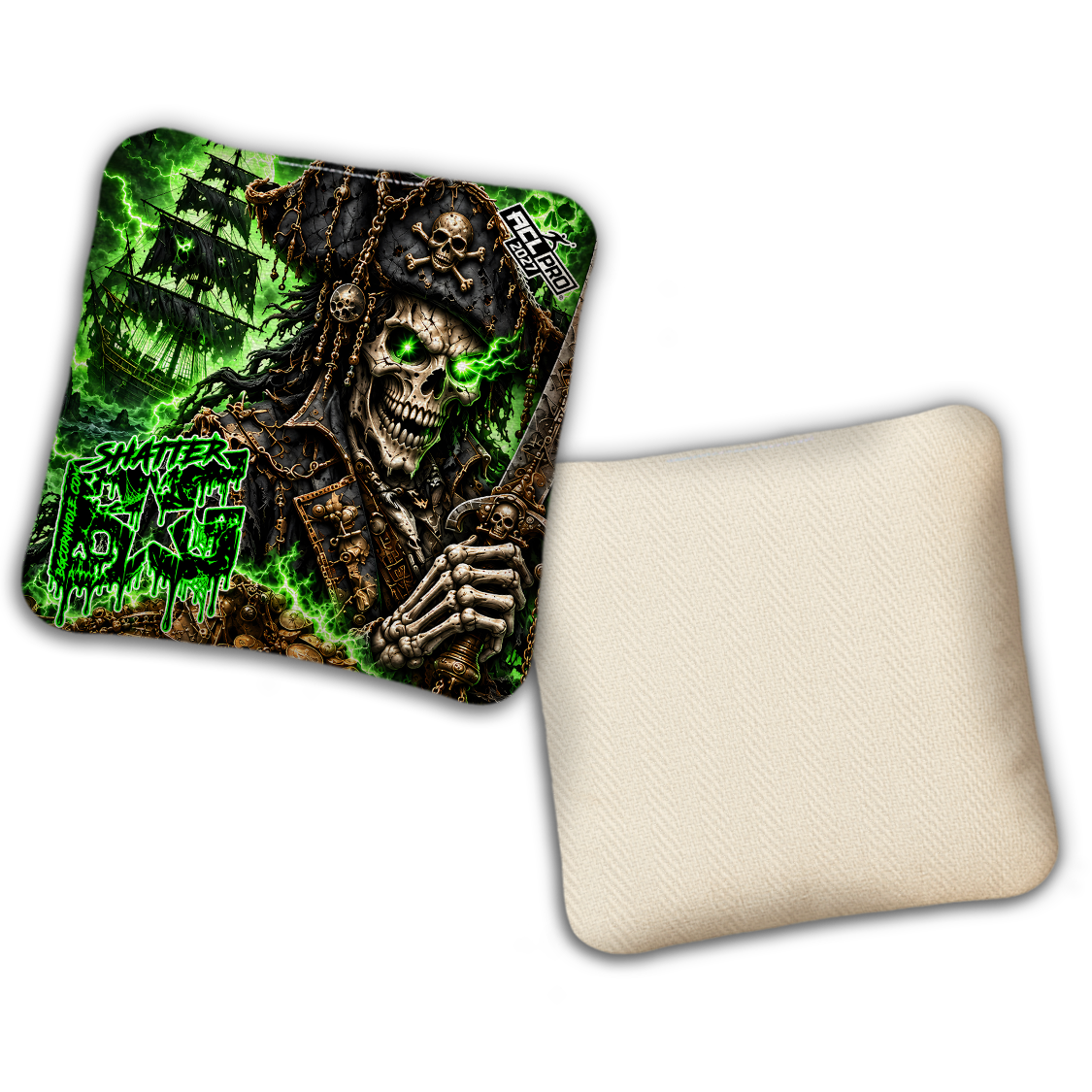 2027 ACL - BG Multiple Bag Models "Bounty Hunter" - Pro Stamped Cornhole Bags - SET OF 4 BAGS