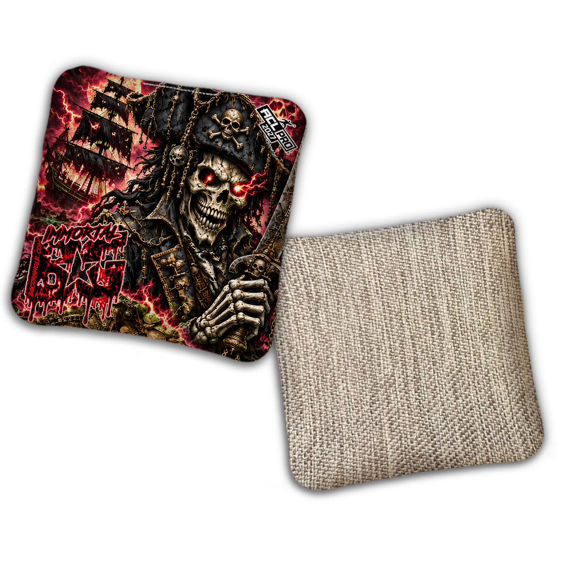 2027 ACL - BG Multiple Bag Models "Bounty Hunter" - Pro Stamped Cornhole Bags - SET OF 4 BAGS