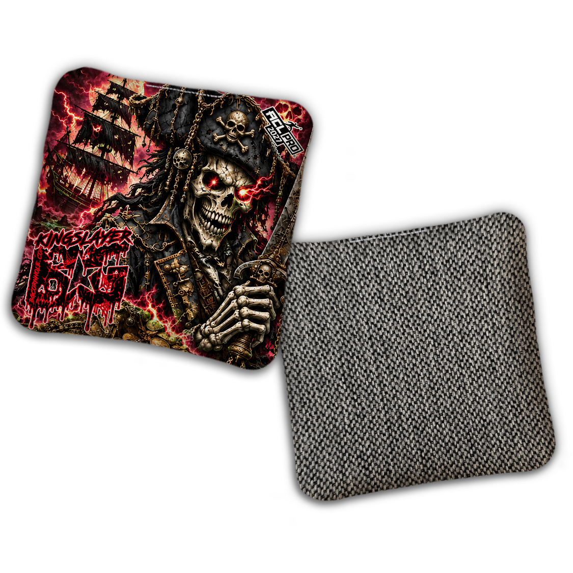 2027 ACL - BG Multiple Bag Models "Bounty Hunter" - Pro Stamped Cornhole Bags - SET OF 4 BAGS
