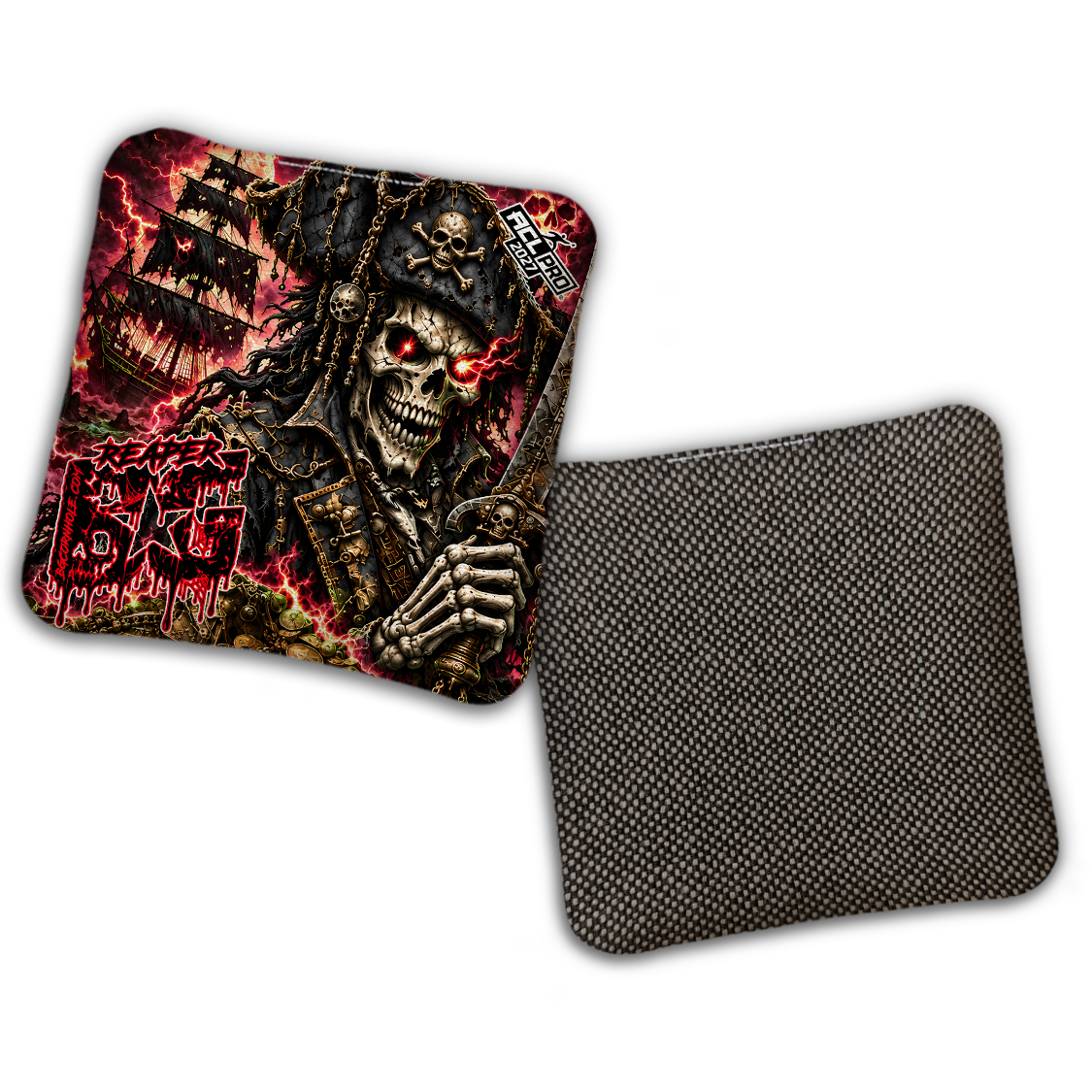 2027 ACL - BG Multiple Bag Models "Bounty Hunter" - Pro Stamped Cornhole Bags - SET OF 4 BAGS