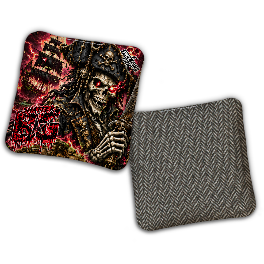 2027 ACL - BG Multiple Bag Models "Bounty Hunter" - Pro Stamped Cornhole Bags - SET OF 4 BAGS