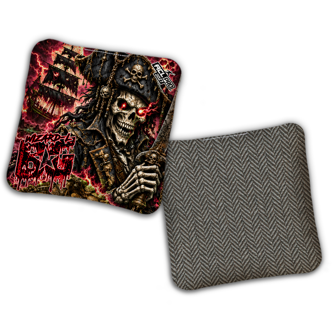2027 ACL - BG Multiple Bag Models "Bounty Hunter" - Pro Stamped Cornhole Bags - SET OF 4 BAGS