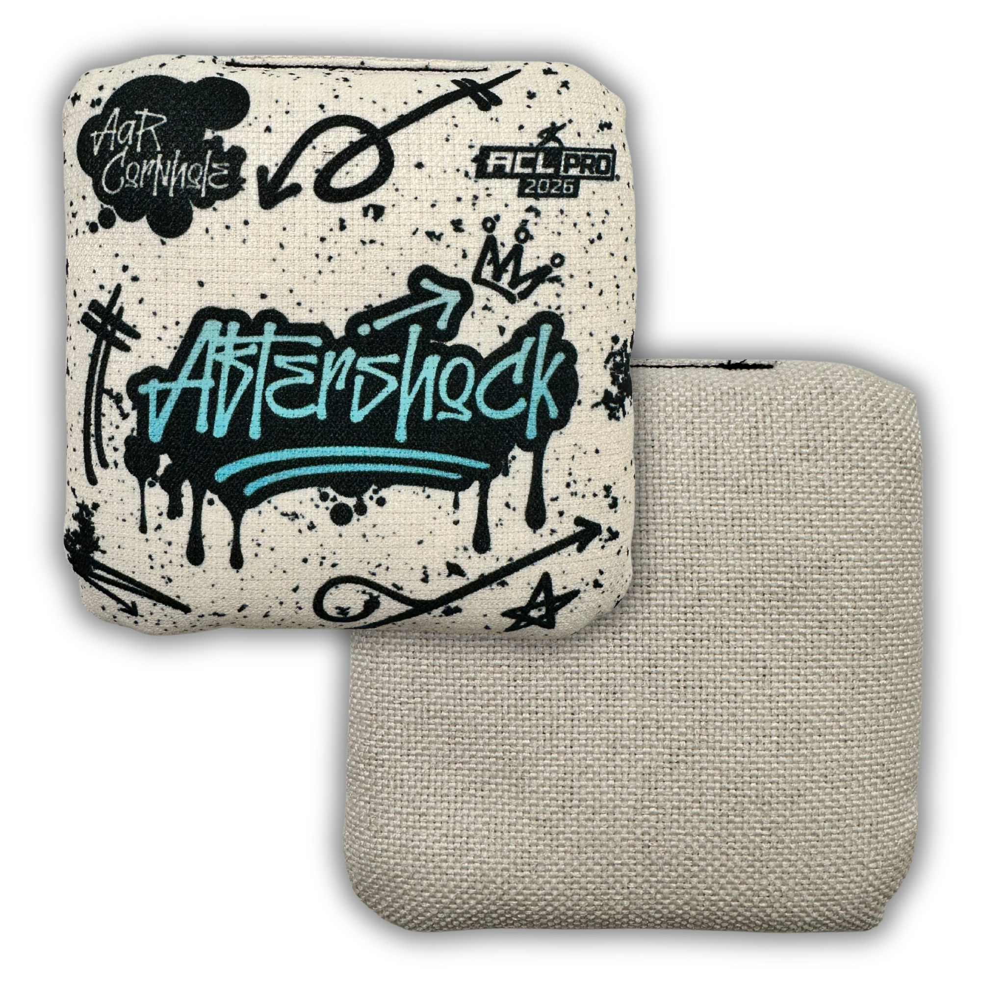 2026 AAR Aftershock Cornhole Bags - Graffiti Edition - ACL Pro Stamped - SET OF 4