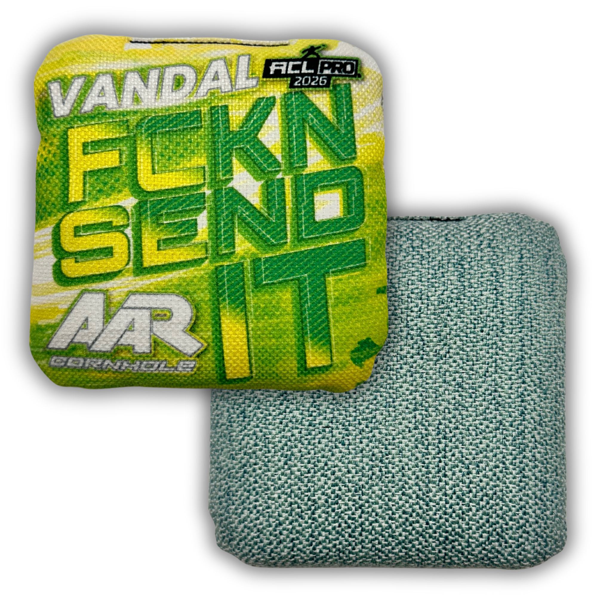 2026 AAR Vandal Cornhole Bags - FCKN SEND IT Edition - ACL Pro Stamped - SET OF 4