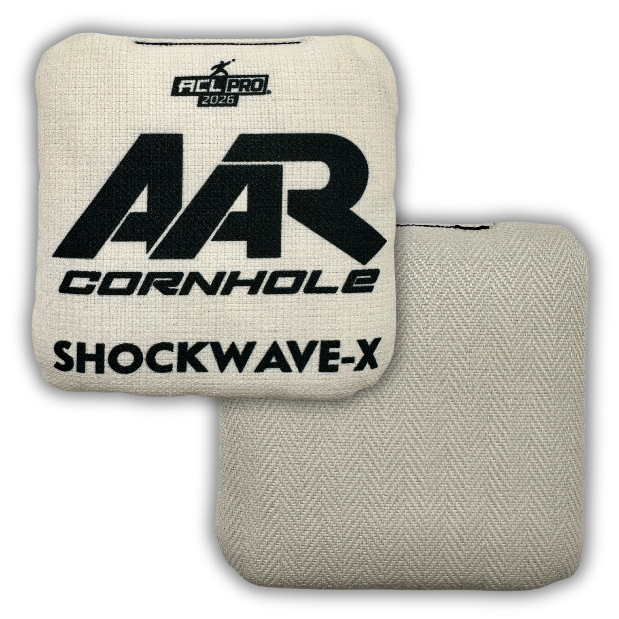 2026 AAR Shockwave-X Cornhole Bags - Broadcast Edition - ACL Pro Stamped - SET OF 4