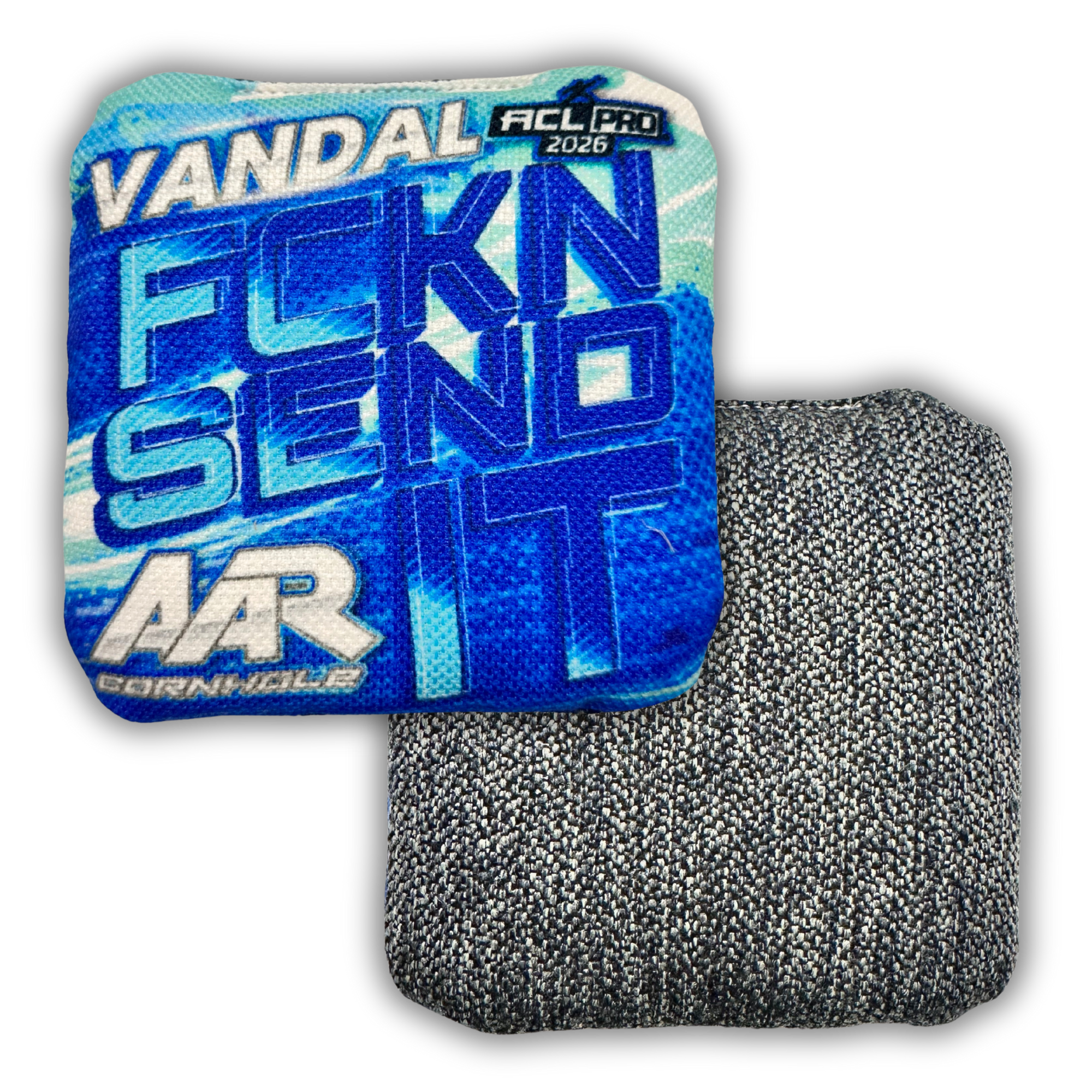 2026 AAR Vandal Cornhole Bags - FCKN SEND IT Edition - ACL Pro Stamped - SET OF 4