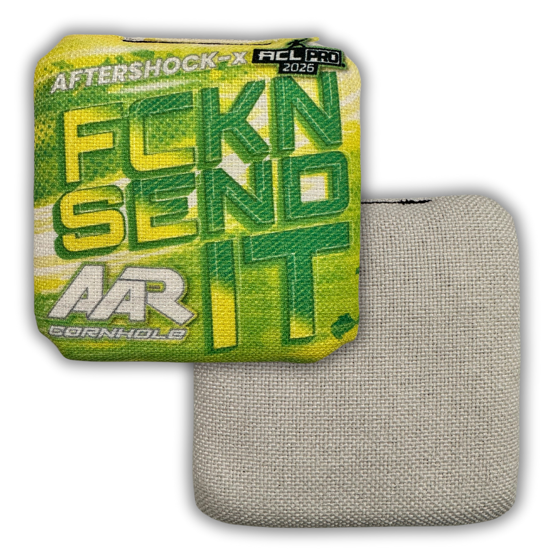2026 AAR Aftershock-X Cornhole Bags - FCKN SEND IT Edition - ACL