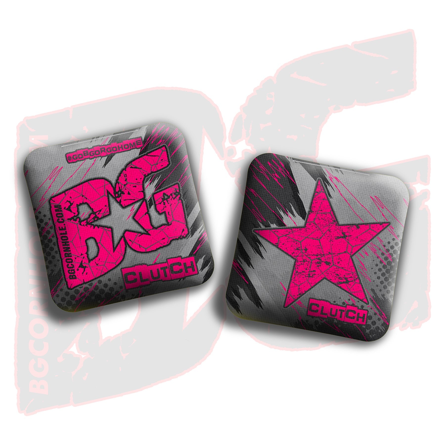 2026 BG Clutch  - "Shockwave” - Non Stamped Cornhole Bags - SET OF 4 bags