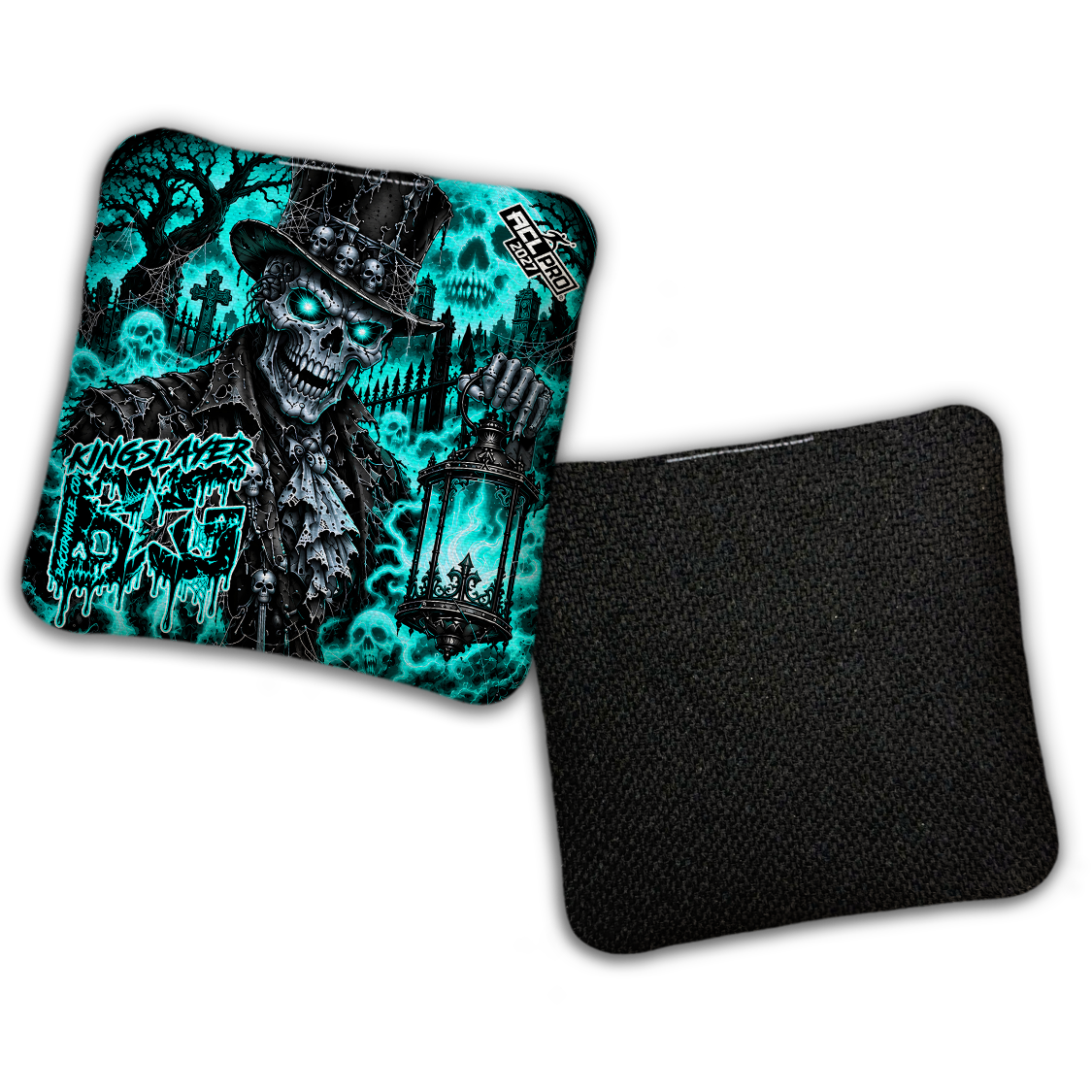 2027 ACL - BG Multiple Bag Models "Cryptkeeper" - Pro Stamped Cornhole Bags - SET OF 4 BAGS