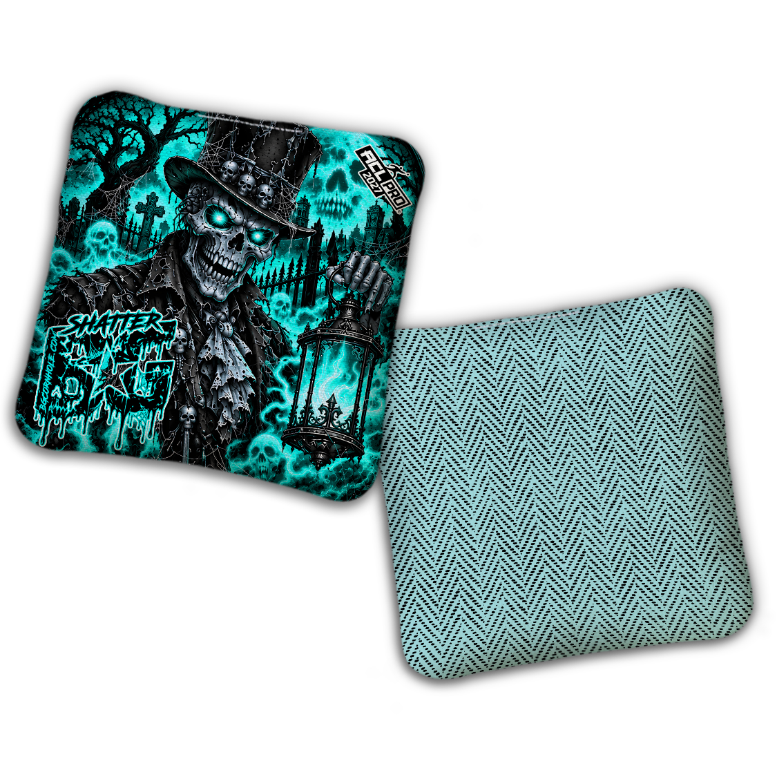 2027 ACL - BG Multiple Bag Models "Cryptkeeper" - Pro Stamped Cornhole Bags - SET OF 4 BAGS