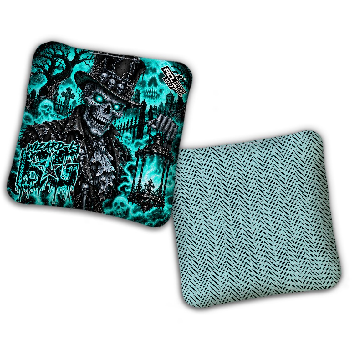 2027 ACL - BG Multiple Bag Models "Cryptkeeper" - Pro Stamped Cornhole Bags - SET OF 4 BAGS