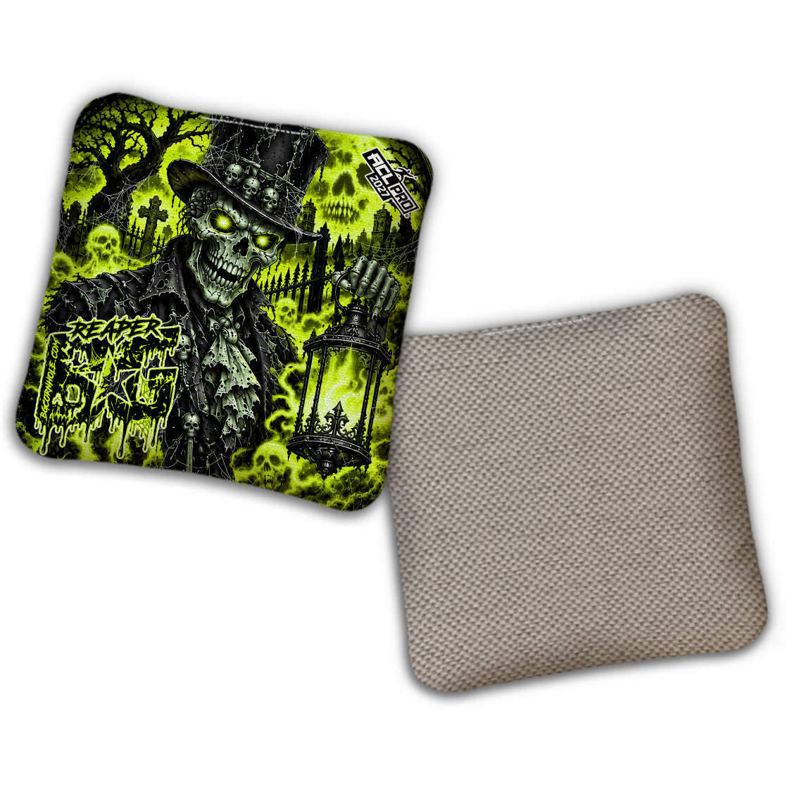2027 ACL - BG Multiple Bag Models "Cryptkeeper" - Pro Stamped Cornhole Bags - SET OF 4 BAGS