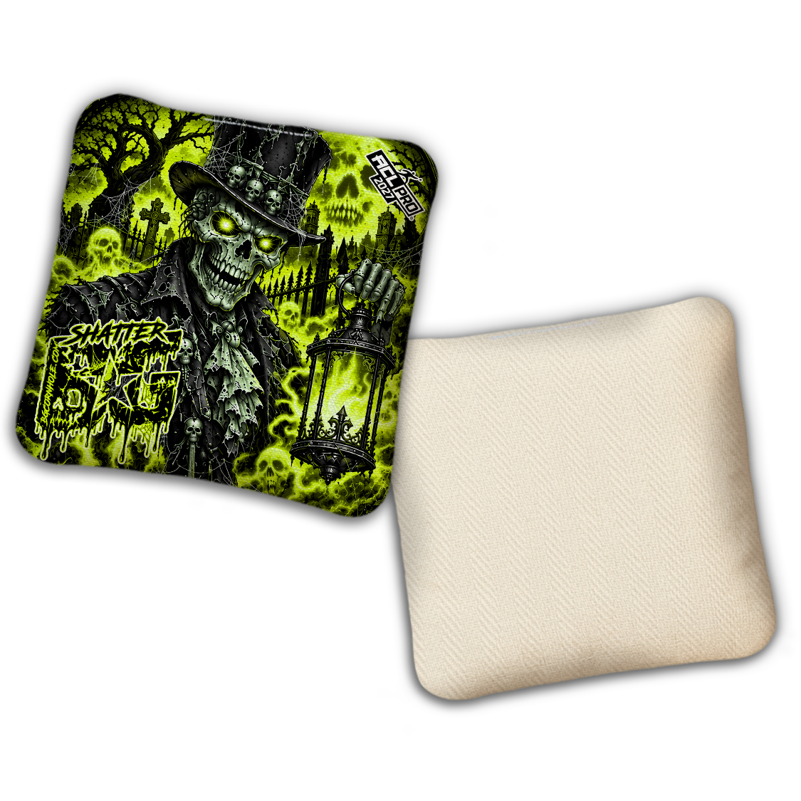 2027 ACL - BG Multiple Bag Models "Cryptkeeper" - Pro Stamped Cornhole Bags - SET OF 4 BAGS