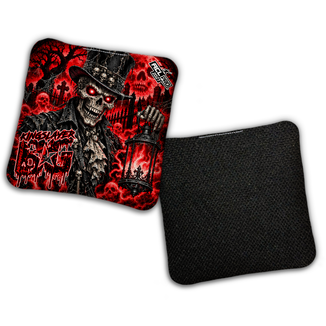 2027 ACL - BG Multiple Bag Models "Cryptkeeper" - Pro Stamped Cornhole Bags - SET OF 4 BAGS