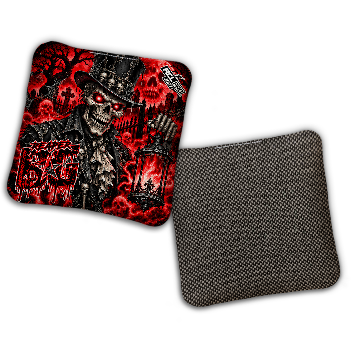2027 ACL - BG Multiple Bag Models "Cryptkeeper" - Pro Stamped Cornhole Bags - SET OF 4 BAGS