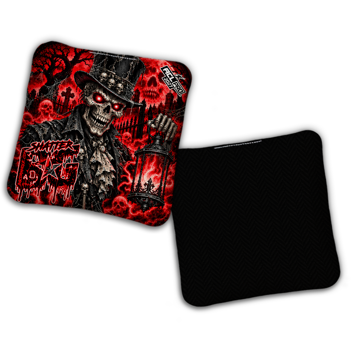 2027 ACL - BG Multiple Bag Models "Cryptkeeper" - Pro Stamped Cornhole Bags - SET OF 4 BAGS