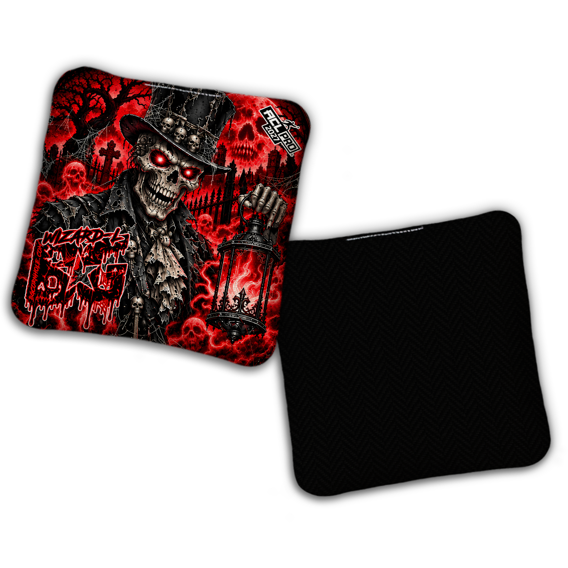 2027 ACL - BG Multiple Bag Models "Cryptkeeper" - Pro Stamped Cornhole Bags - SET OF 4 BAGS