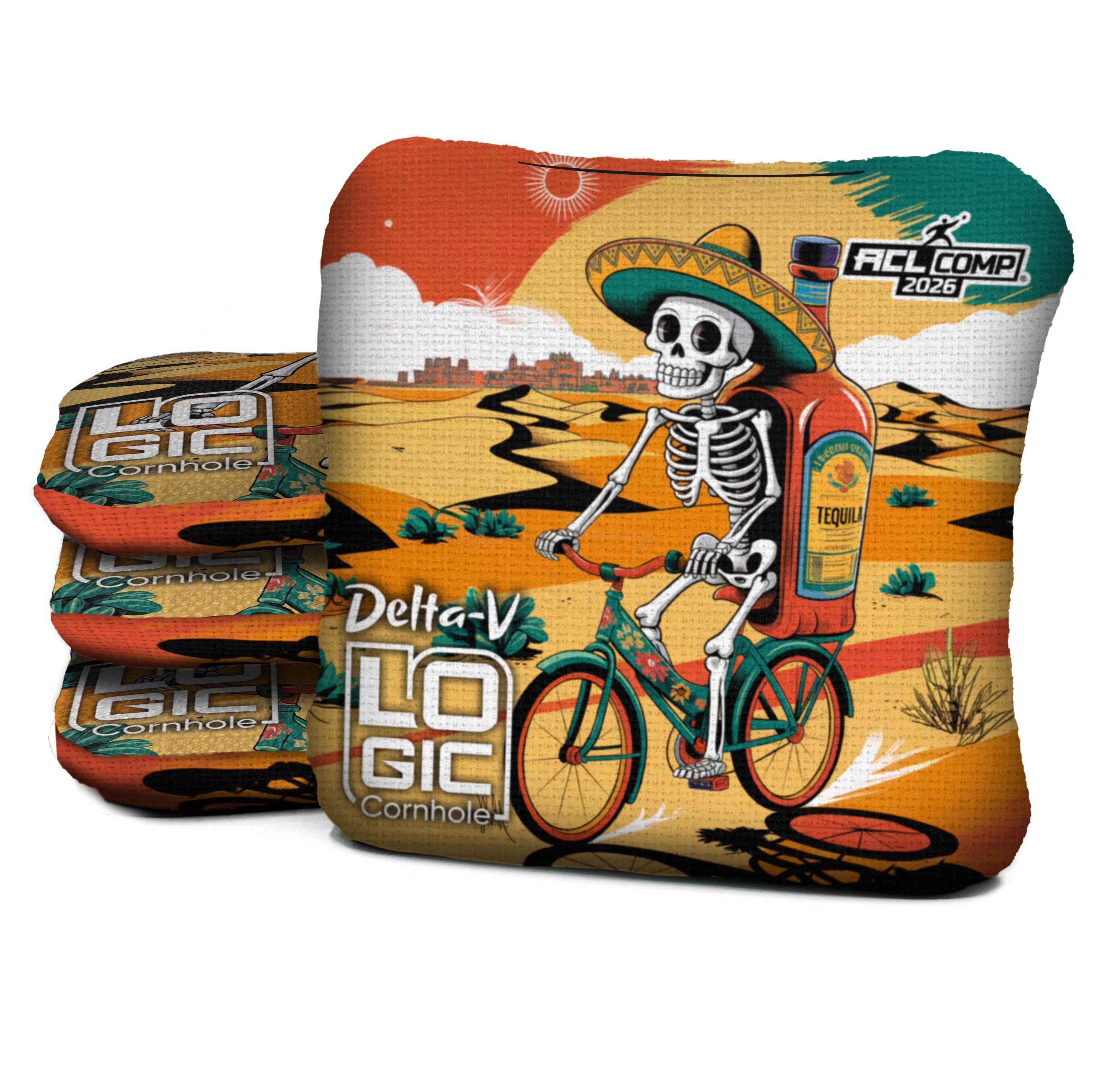 Dia De Los Muertos  - ACL PRO & COMP BAGS - MULTIPLE BAG SERIES - Set of 4 bags