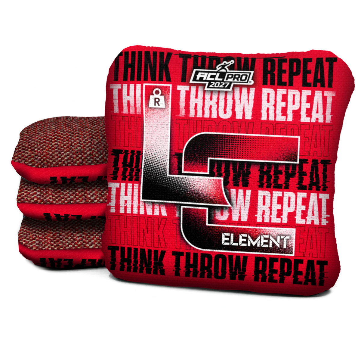 THINK THROW REPEAT - RED - ACL PRO 2027 BAGS - MULTIPLE BAG SERIES - Set of 4 bags