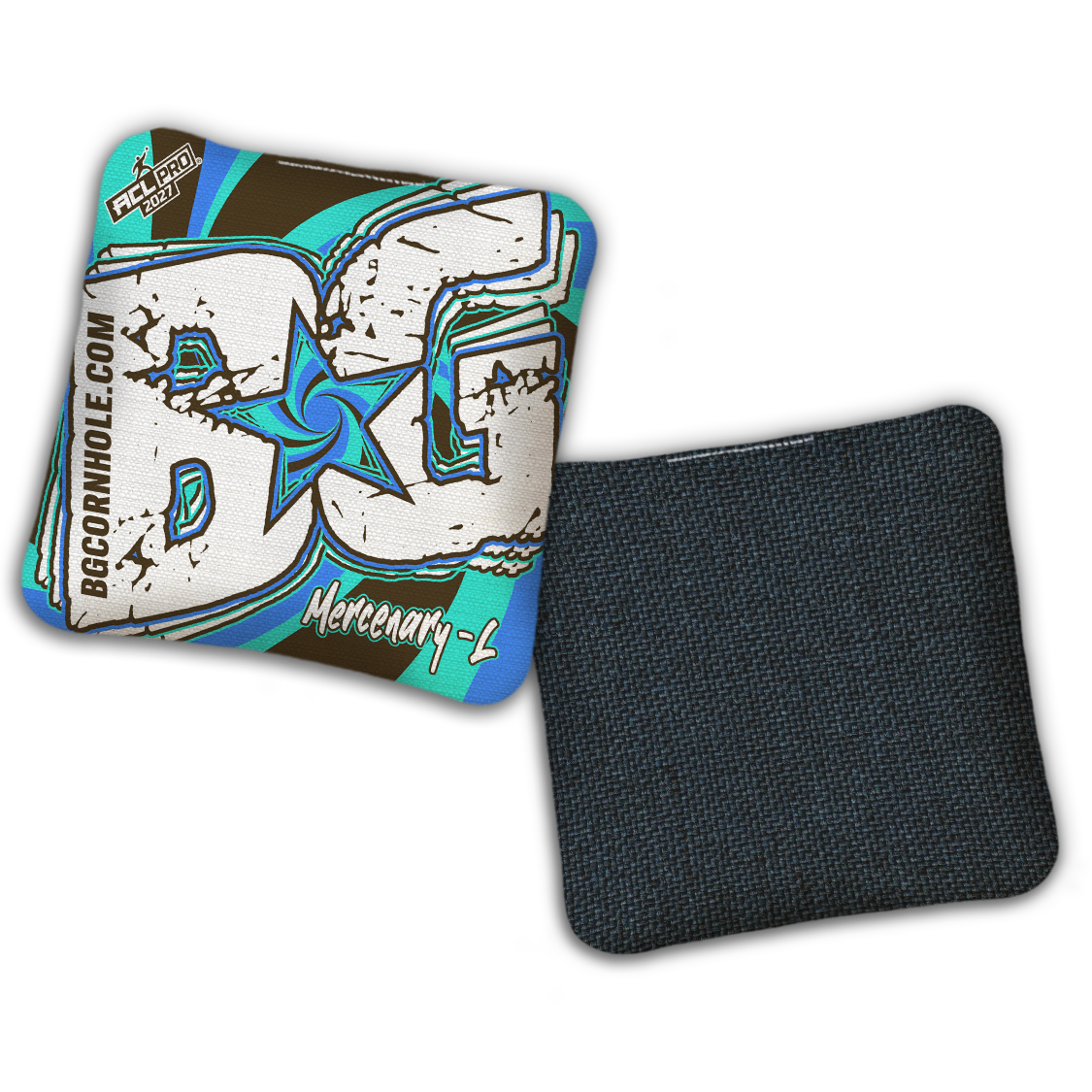 2027 ACL - BG Multiple Bag Models "FUNK SOUL" - Pro Stamped Cornhole Bags - SET OF 4 BAGS