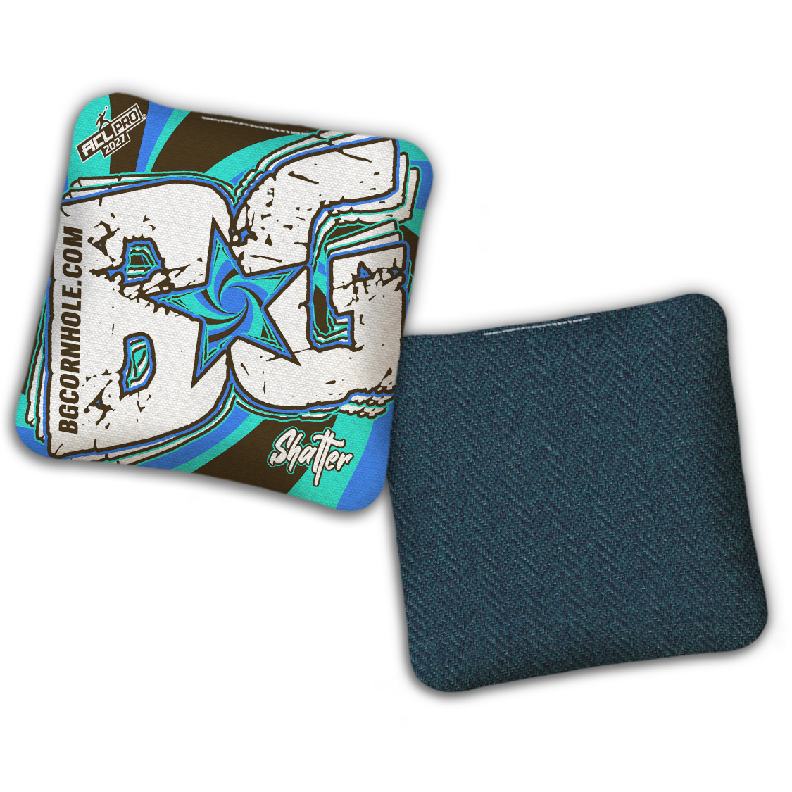 2027 ACL - BG Multiple Bag Models "FUNK SOUL" - Pro Stamped Cornhole Bags - SET OF 4 BAGS