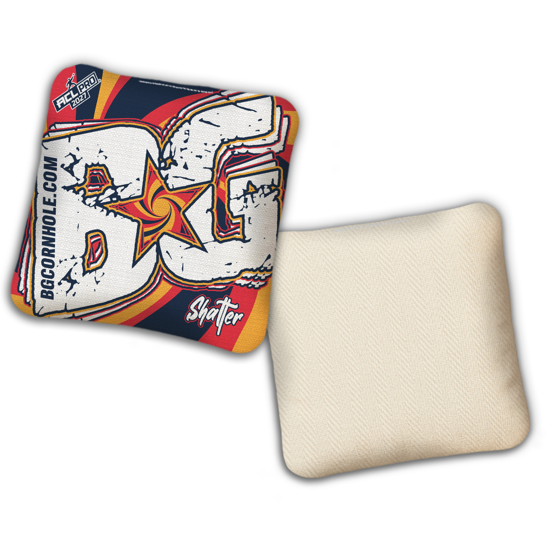 2027 ACL - BG Multiple Bag Models "FUNK SOUL" - Pro Stamped Cornhole Bags - SET OF 4 BAGS