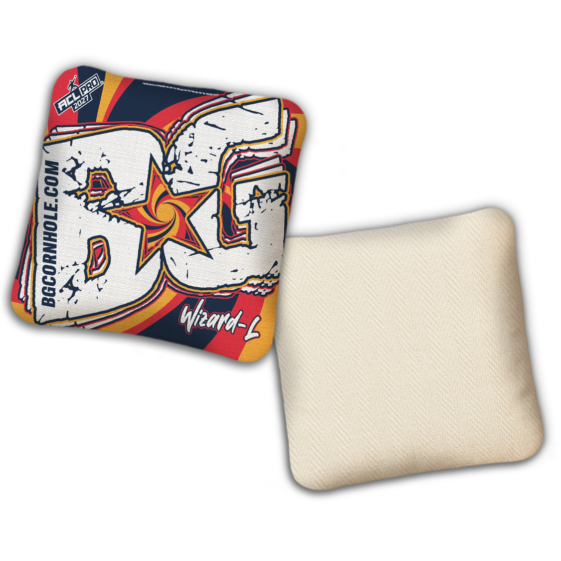 2027 ACL - BG Multiple Bag Models "FUNK SOUL" - Pro Stamped Cornhole Bags - SET OF 4 BAGS