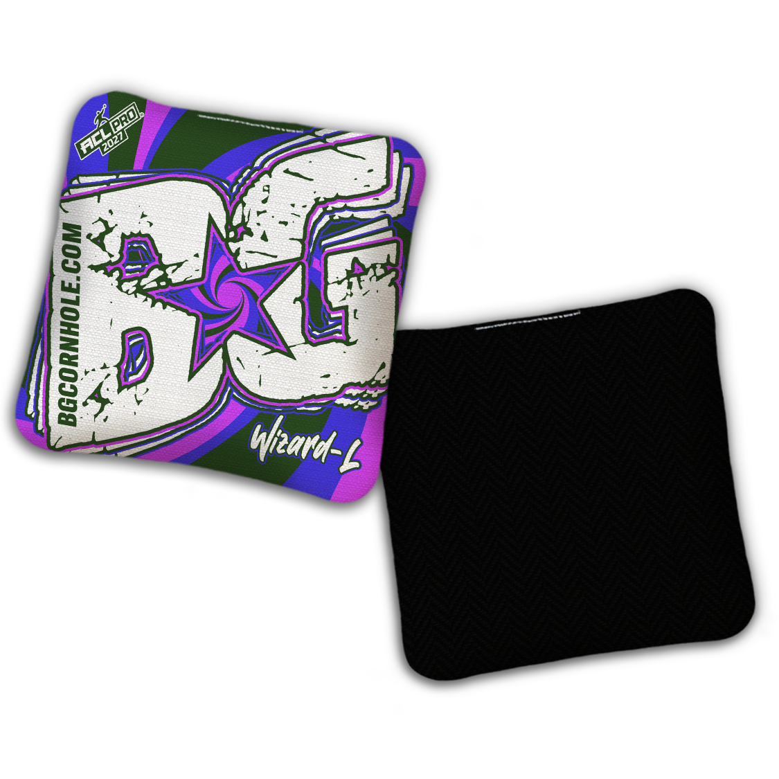 2027 ACL - BG Multiple Bag Models "FUNK SOUL" - Pro Stamped Cornhole Bags - SET OF 4 BAGS