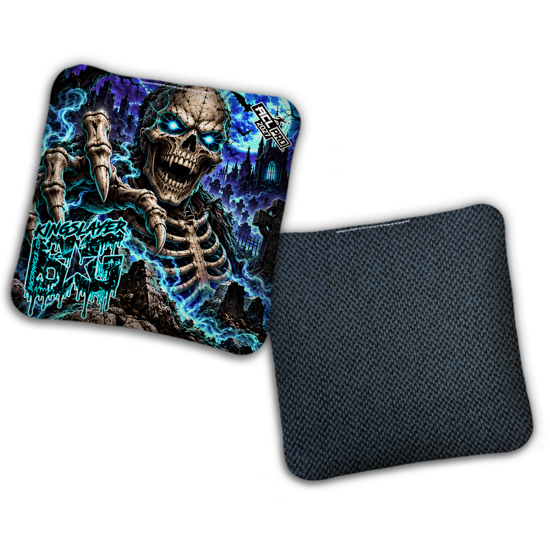 2027 ACL - BG Multiple Bag Models "Gravedigger" - Pro Stamped Cornhole Bags - SET OF 4 BAGS