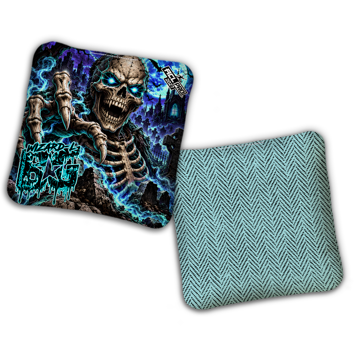 2027 ACL - BG Multiple Bag Models "Gravedigger" - Pro Stamped Cornhole Bags - SET OF 4 BAGS